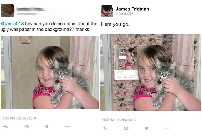 Photoshop Troll Who Takes Photo Requests Too Literally Strikes Again (29 New Pics)