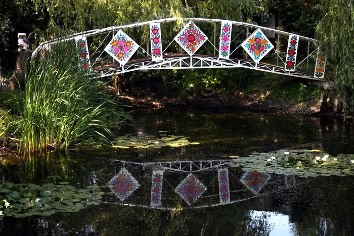 Little Polish Village Where Everything Is Covered In Colorful Flower Paintings