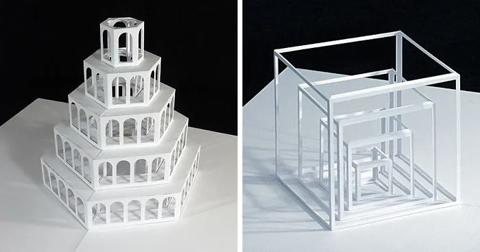 Pop-Up Paper Sculptures By Peter Dahmen