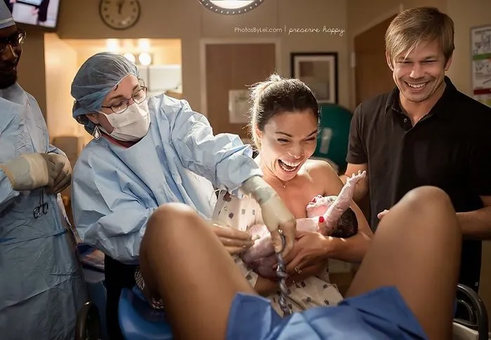 Honorable Mentions. Catching Her Baby, Born Via Surrogacy