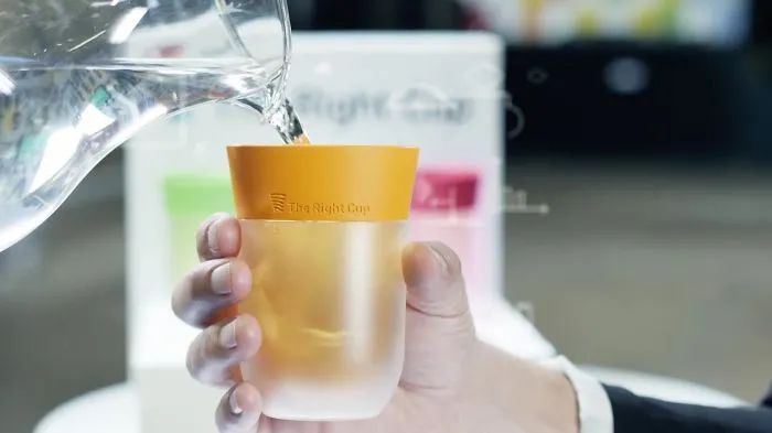 Fruit Flavored Cup That Tricks The Brain Into Thinking Your Plain Water Is Flavored.