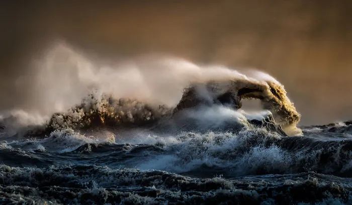 When Others Run Away For Cover, I Head To The Lake Erie Shore To Capture The Beauty Of Waves