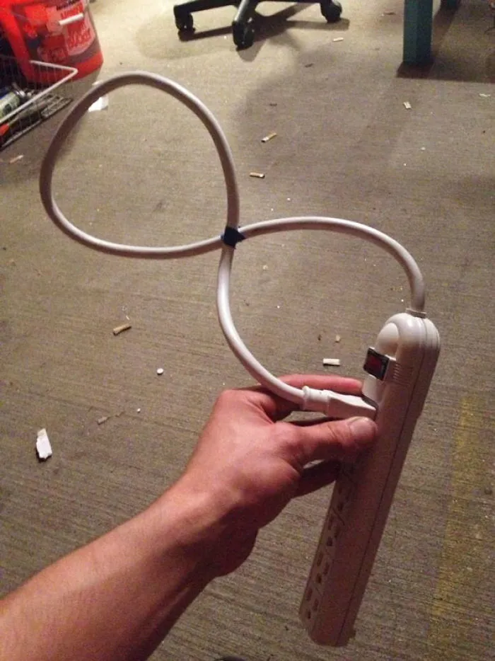 Plug A Surge Protector Into Itself For Infinite Power