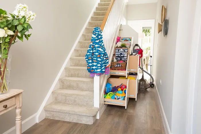 We Found The Best Way To Declutter Our Hallway!