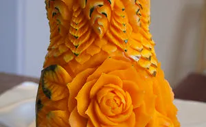 I Turn Fruits And Vegetables Into Intricate Carvings