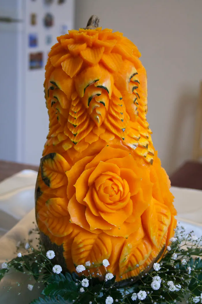 I Turn Fruits And Vegetables Into Intricate Carvings