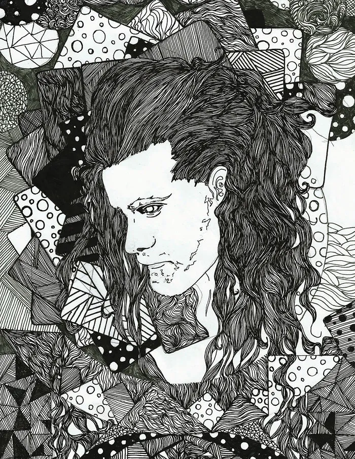 I Enjoy Creating Art Using Black Pens