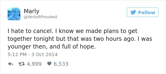 151 Hilarious Introvert Tweets That Are Worth Cancelling Your Plans For