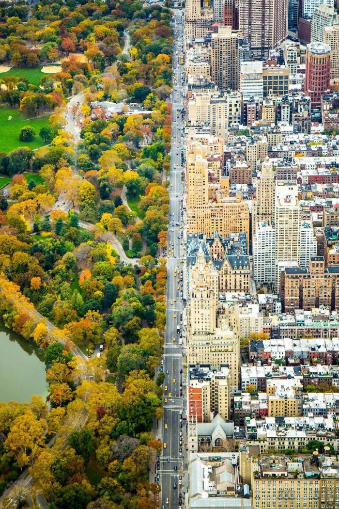 Dos mundos: la arquitectura neoyorkina y Central Park