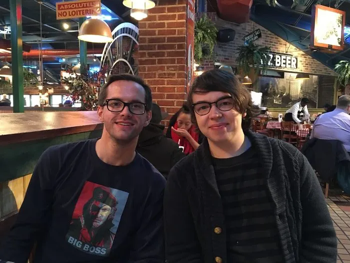 My Friend And I Met Online 5 Years Ago And Connected Over The Fact That Both Of Us Have Aspergers. Today Was The First Time For Us To Meet In Person