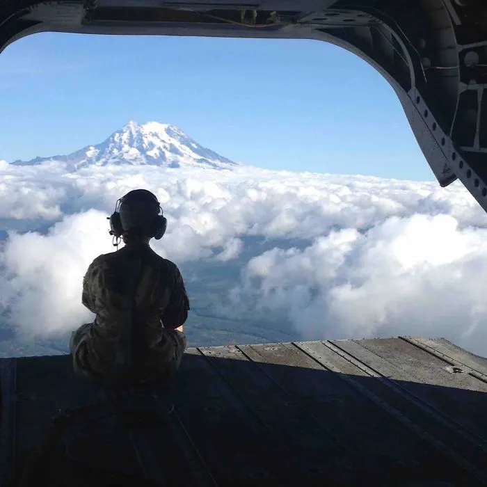 My First Time Seeing Mt Rainier