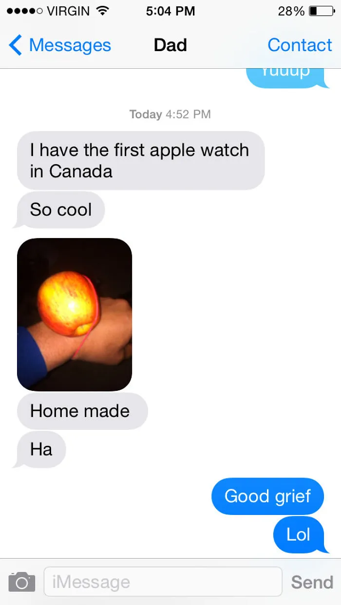 Funny Dad Text