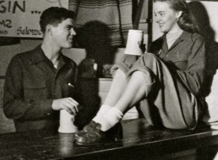 My Grandma Recently Passed. My Grandpa Sent Me This Picture So I Could Know What Man Looks Like When He Is In Love. They Were Married 60+ Years
