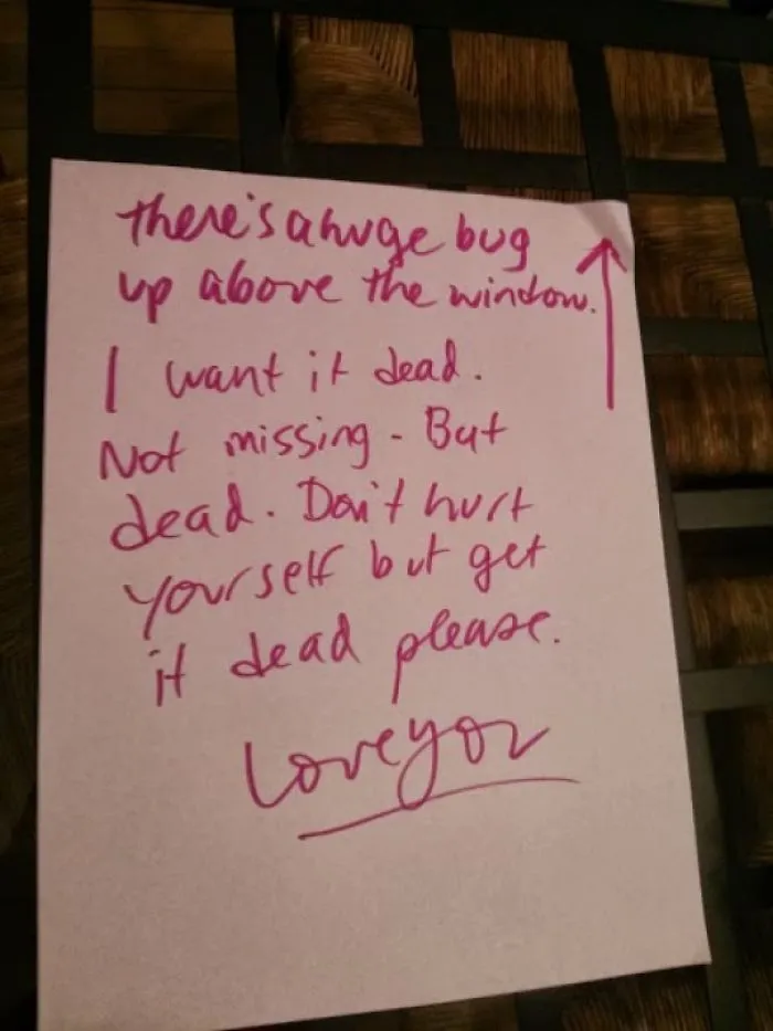 My Girlfriend Left Me This Note...