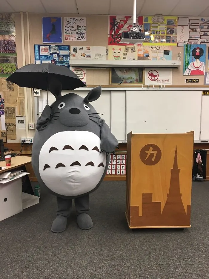 Mi profesor de japonés triunfa cada Halloween