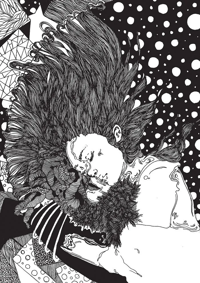 I Enjoy Creating Art Using Black Pens