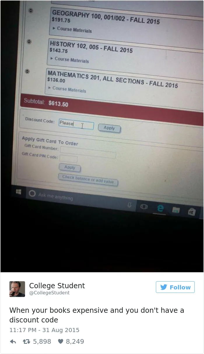 136 Hilarious Posts About College That Will Make You Laugh, Then Cry