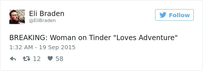 Isn't That Understood If You're On Tinder?