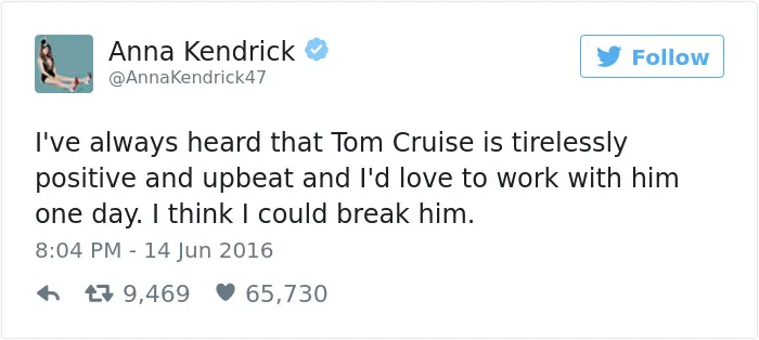 215 Reasons Why Anna Kendrick Is The Funniest Person On Twitter