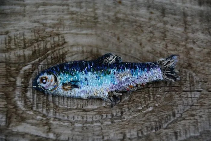 I Found Amazing Thread Painted Animals On Brooches By Russian Artist