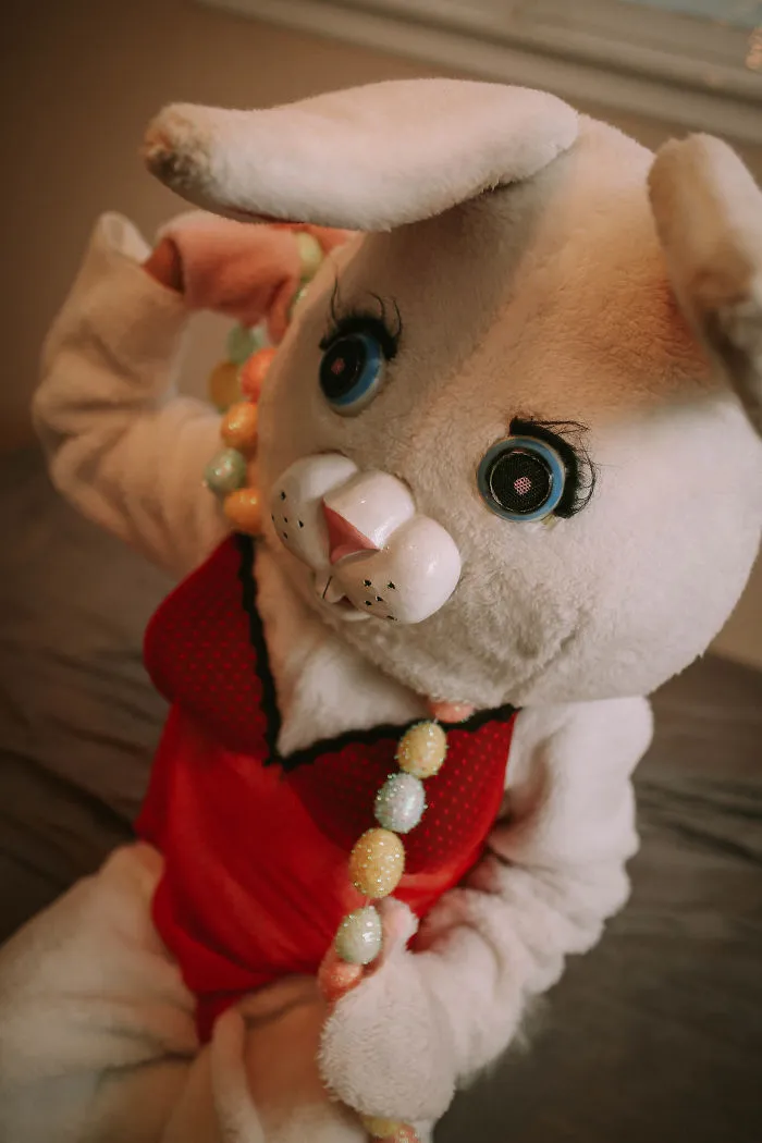 Easter Bunny Boudoir Pictures