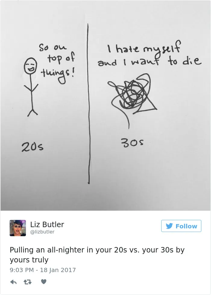 163 Hilariously Honest Tweets About Getting Old That Will Make You Laugh, Then Cry