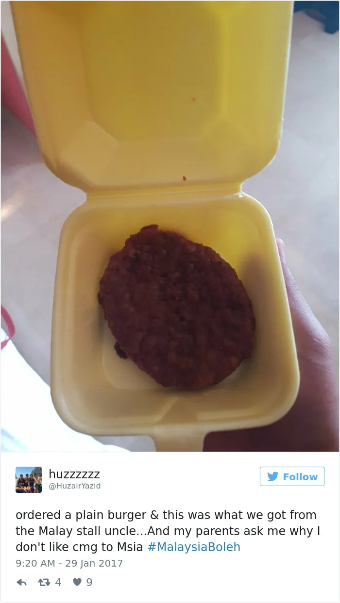 Ordered A Plain Burger & This Was What We Got