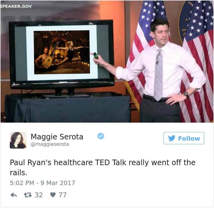 Paul Ryan Presents #Trumpcare, And The Internet's Response Is Hilariously Savage