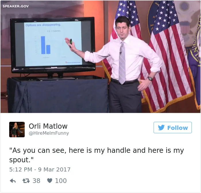 Paul Ryan Presents #Trumpcare, And The Internet's Response Is Hilariously Savage