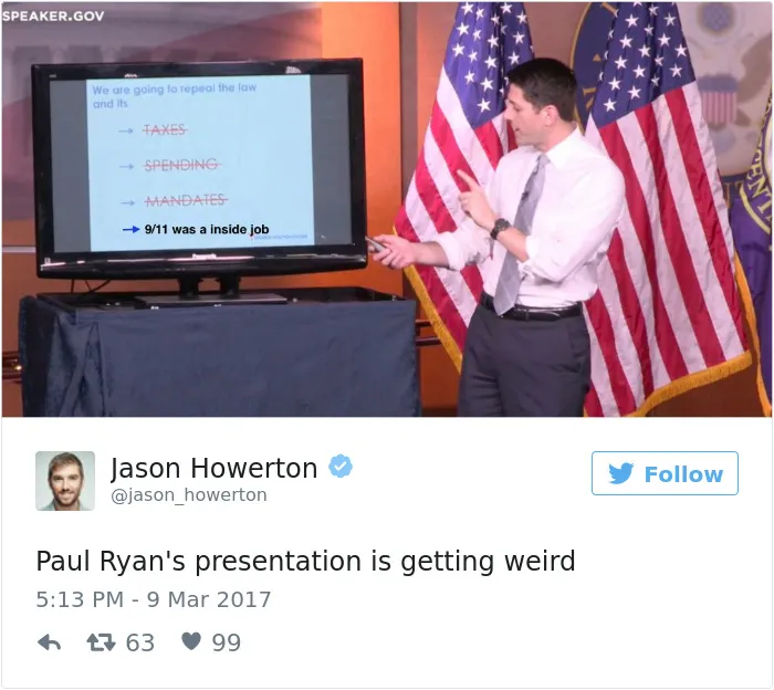 Paul Ryan Presents #Trumpcare, And The Internet's Response Is Hilariously Savage
