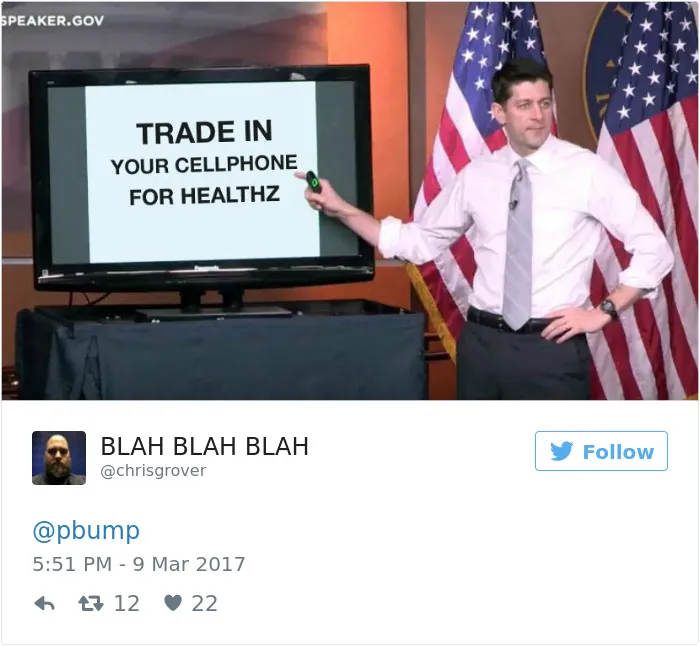 Paul Ryan Presents #Trumpcare, And The Internet's Response Is Hilariously Savage