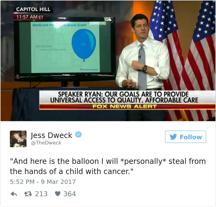 Paul Ryan Presents #Trumpcare, And The Internet's Response Is Hilariously Savage