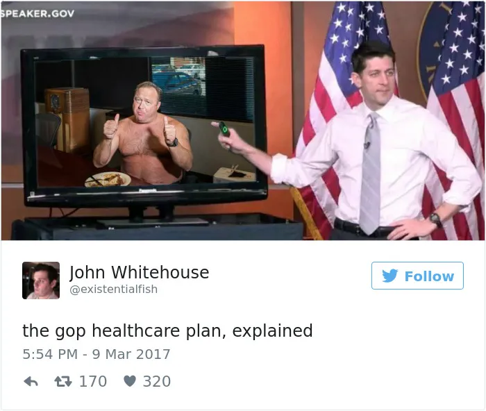 Paul Ryan Presents #Trumpcare, And The Internet's Response Is Hilariously Savage