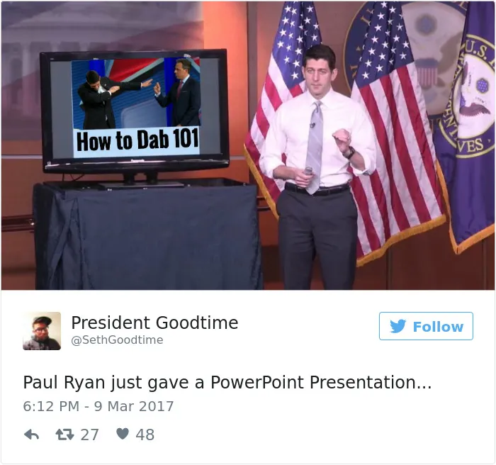 Paul Ryan Presents #Trumpcare, And The Internet's Response Is Hilariously Savage