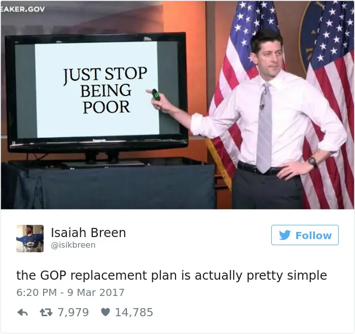 Paul Ryan Presents #Trumpcare, And The Internet's Response Is Hilariously Savage