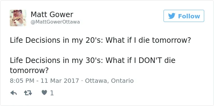 163 Hilariously Honest Tweets About Getting Old That Will Make You Laugh, Then Cry
