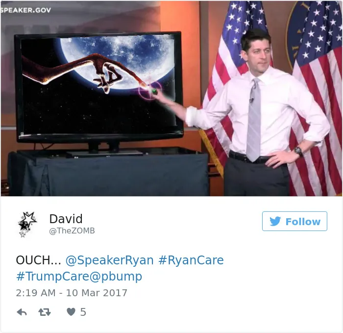 Paul Ryan Presents #Trumpcare, And The Internet's Response Is Hilariously Savage