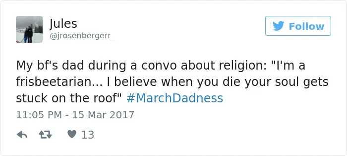 #marchdadness