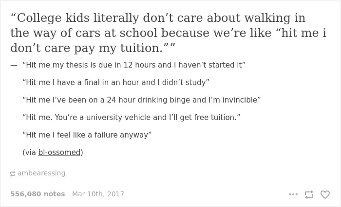 136 Hilarious Posts About College That Will Make You Laugh, Then Cry