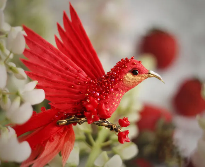 Birds Of Paradise By Russian Artist Julia Gorina