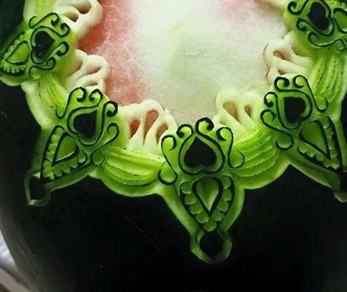 I Turn Watermelons Into Intricate Sculptures