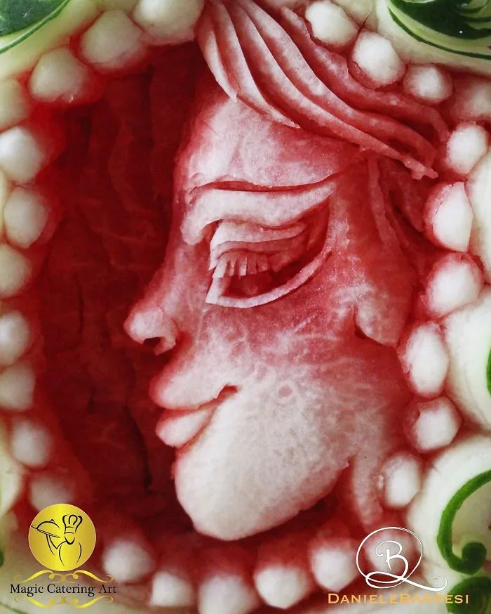 I Turn Watermelons Into Intricate Sculptures