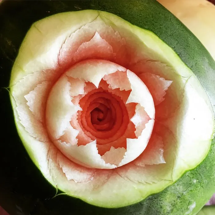 I Turn Watermelons Into Intricate Sculptures