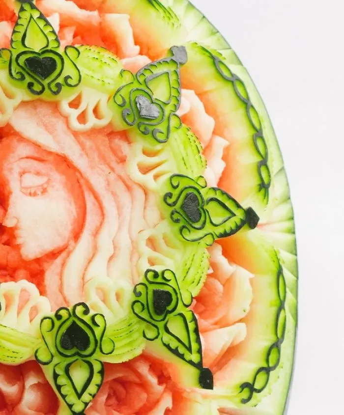 I Turn Watermelons Into Intricate Sculptures
