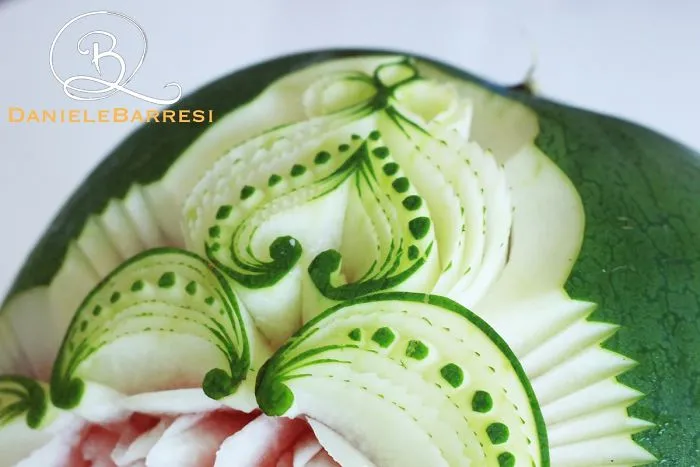 I Turn Watermelons Into Intricate Sculptures