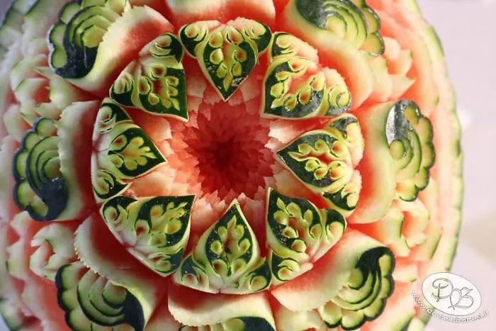 I Turn Watermelons Into Intricate Sculptures