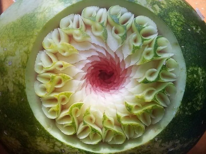 I Turn Watermelons Into Intricate Sculptures