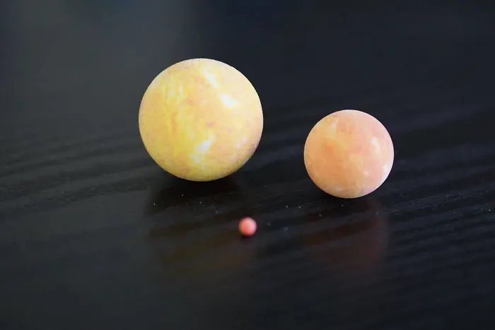 Alpha Centauri Star System - Alpha Centauri A & B And A Much Smaller Red Dwarf Proxima Centauri