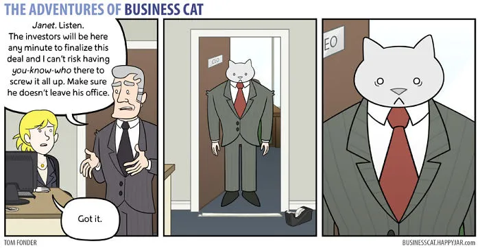 If Your Boss Was A Cat