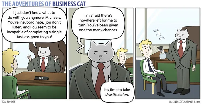 If Your Boss Was A Cat